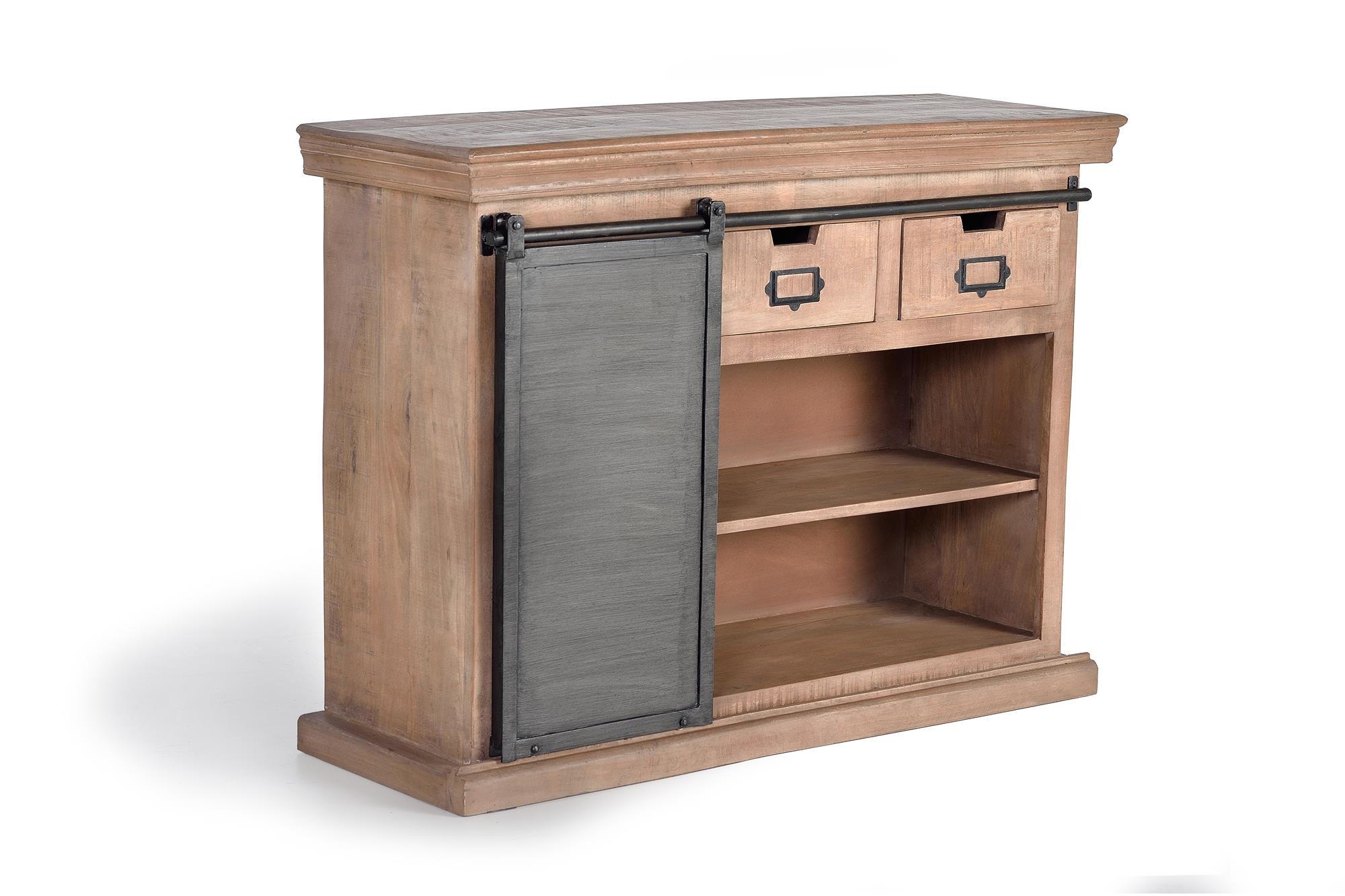 SIDEBOARD aus Mangoholz - Braun, Holz (40/85/115cm) - Giner y Colomer