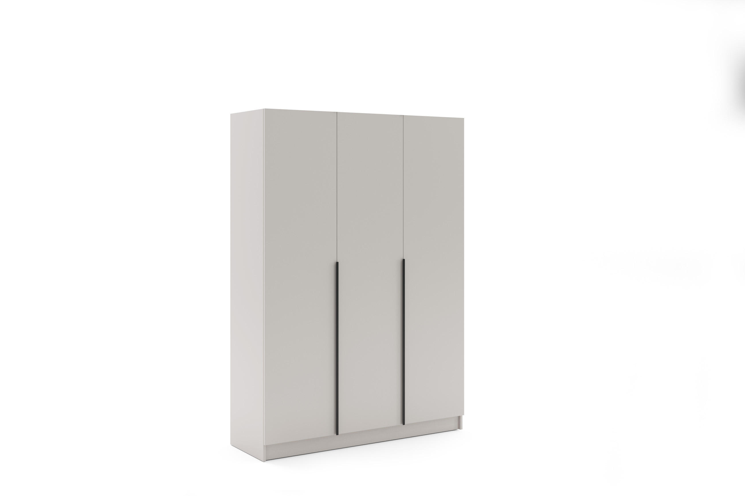 BM-Möbel Drehtürenschrank Kaschmir 150x215x42 cm