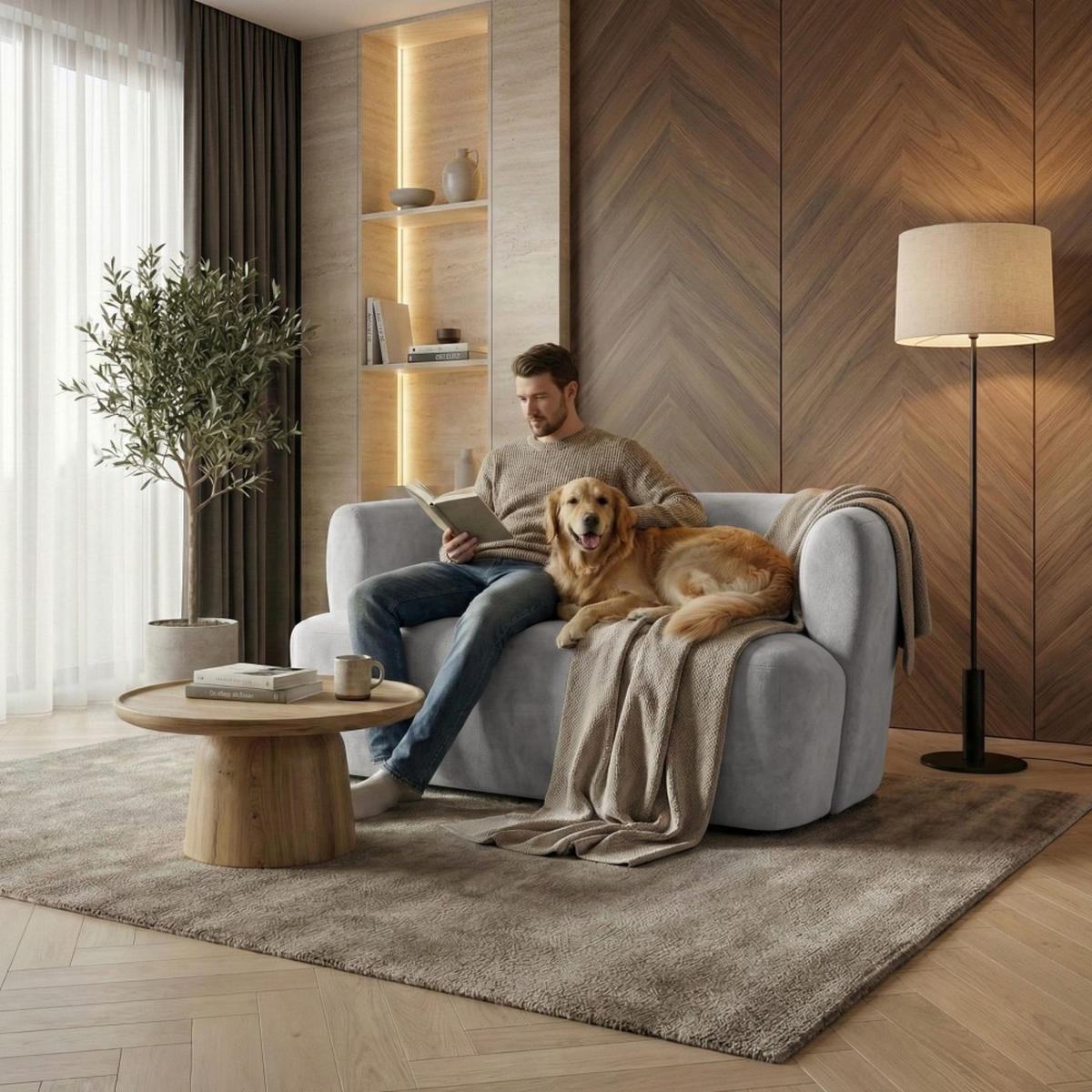 2-SITZER SOFA Nori hellgrau velour - Hellgrau/Schwarz, Kunststoff/Textil (150/68/72cm) - Beautysofa