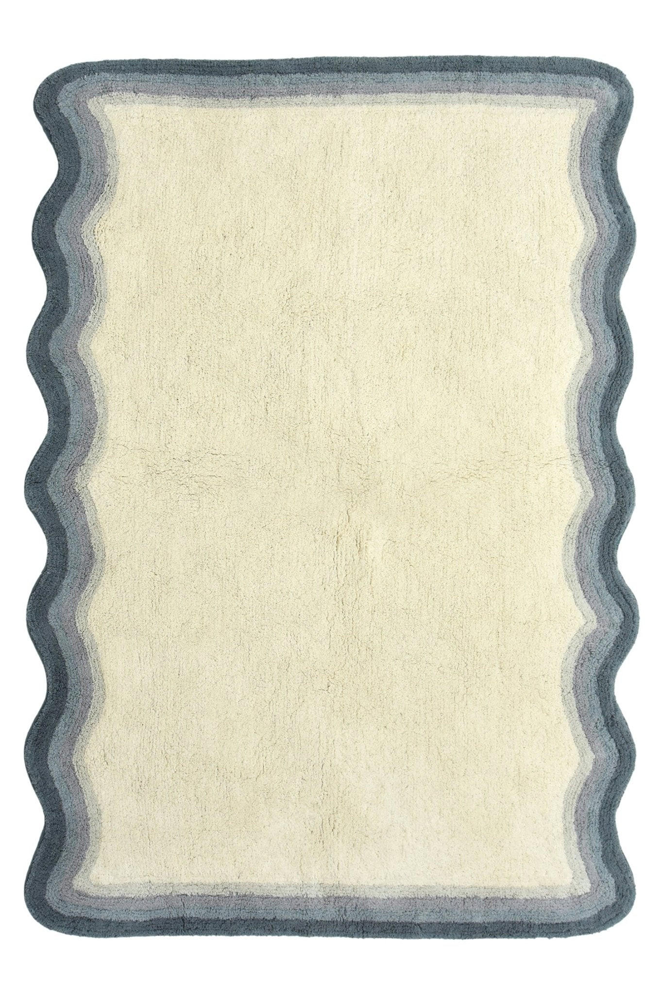 KINDERTEPPICH aus maschinenwaschbarer Baumwolle blau - Blau, Naturmaterialien (200/290cm) - AFK Living