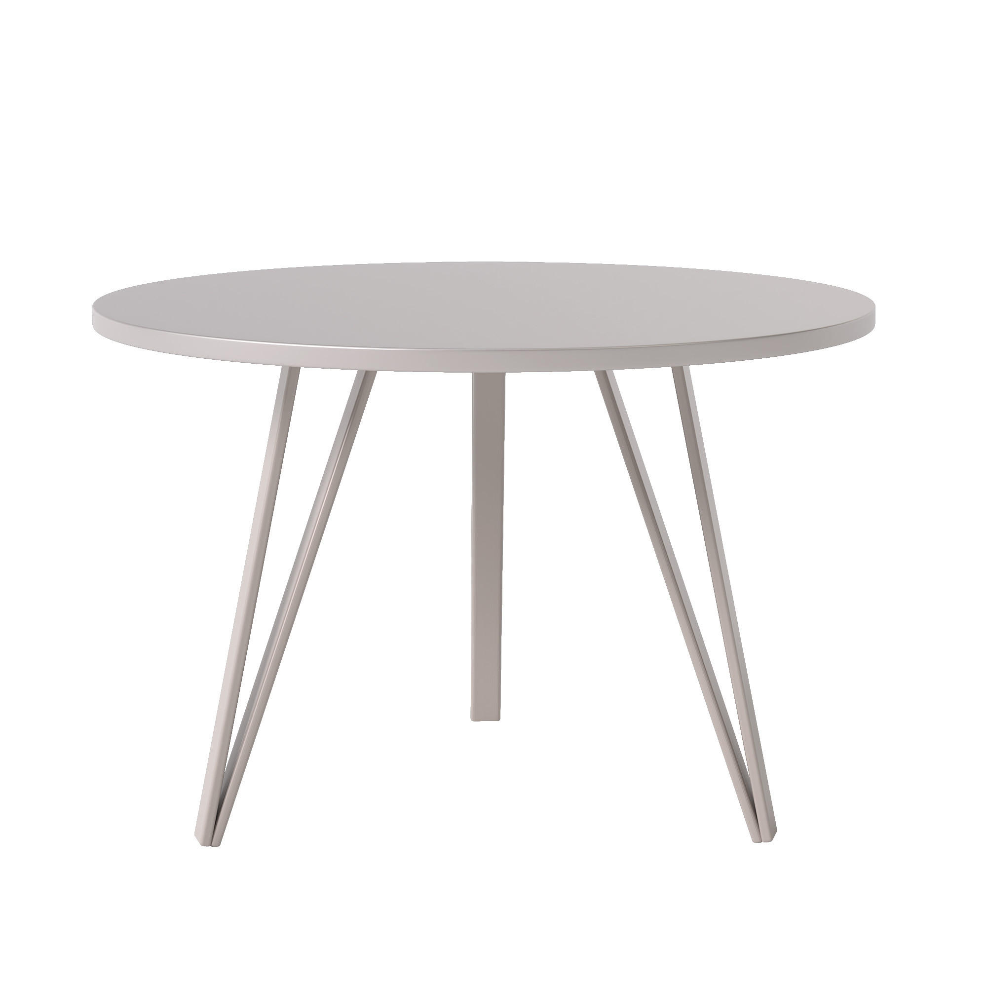 COUCHTISCH RIO mit kaschmirfarbener Tischplatte - Kaschmir, Holzwerkstoff (67/67/45cm) - Idohome