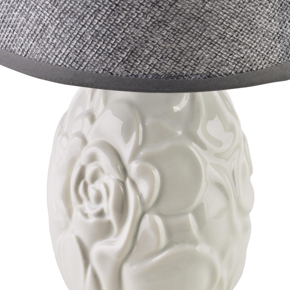 TISCHLAMPE Leti Dunkeblau 11/20/31.5 cm Keramik - Weiß, Keramik (11/20/31.5cm) - Mondex