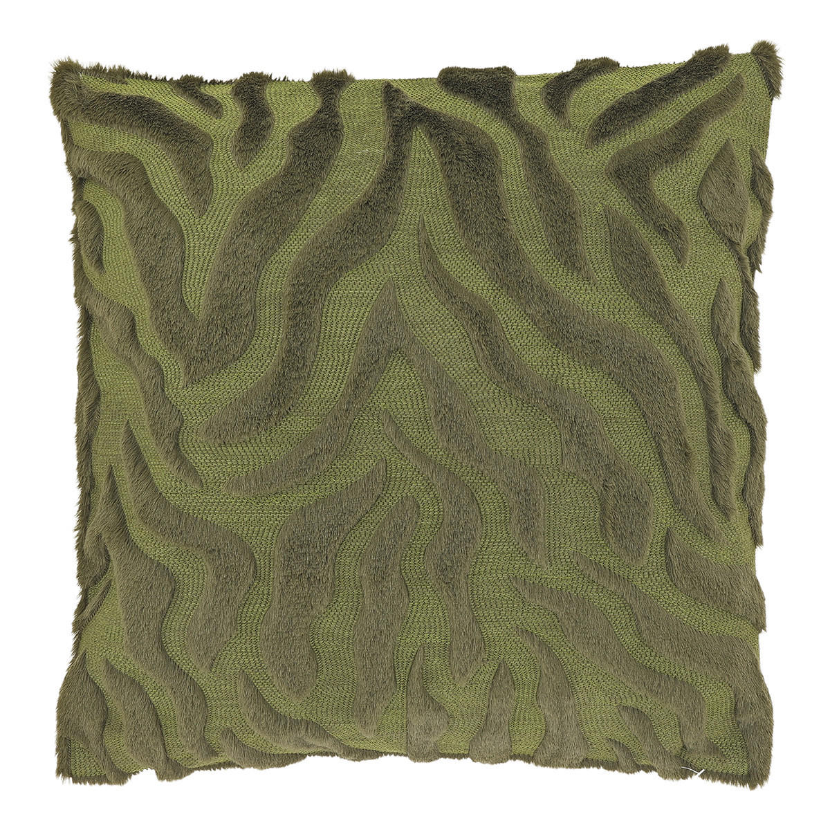 DEKOKISSEN Fenna Grün 45/45/8 cm - Grün, Textil (45/45cm) - Unique Living