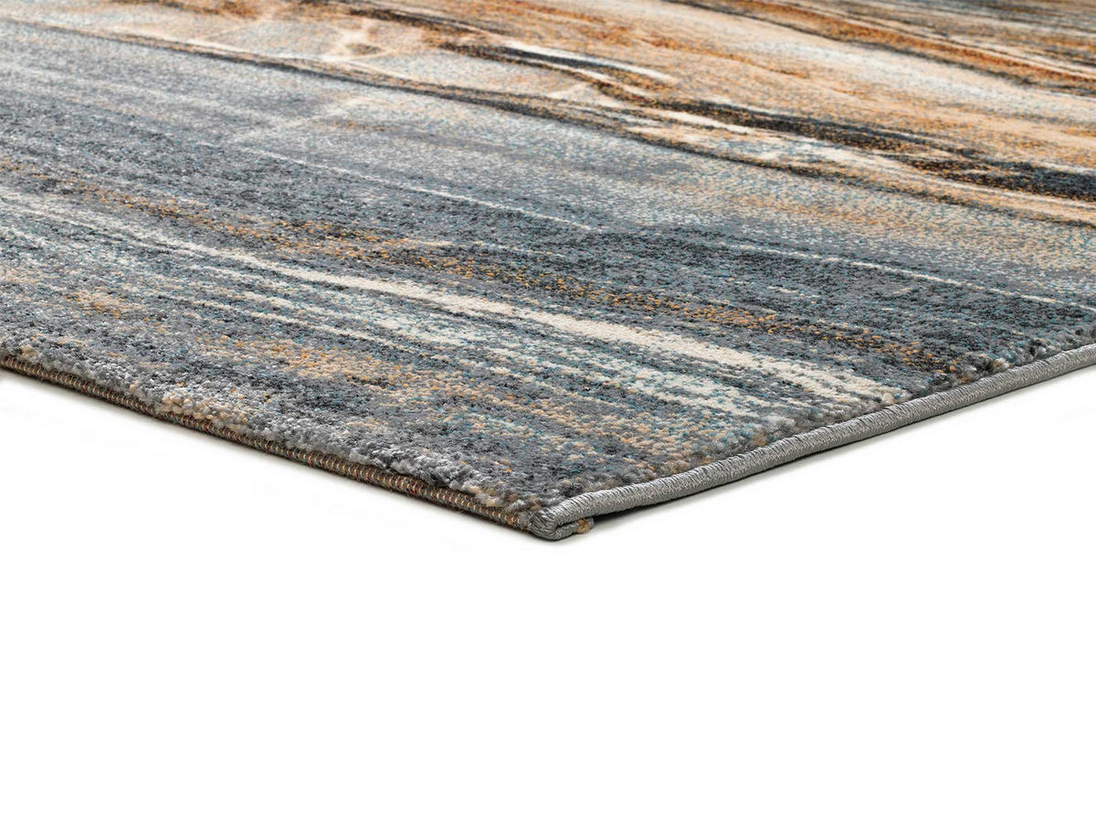 WEBTEPPICH Sand Dreams 133/190 cm - Sandfarben/Grau, Naturmaterialien/Textil (133/190cm) - Atticgo