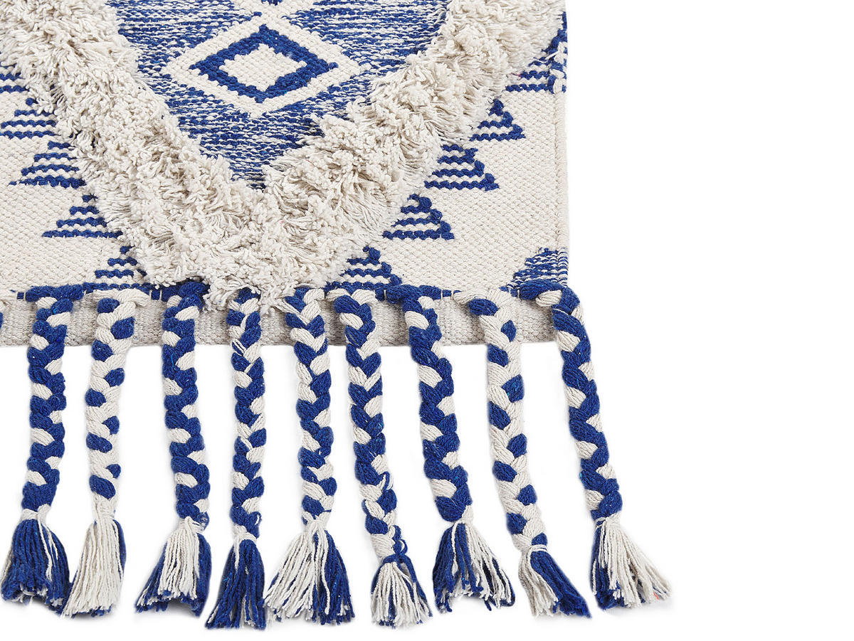 KURZFLOR-TEPPICH Manavgat 200/140 cm - Beige, Textil (140/200cm) - Beliani