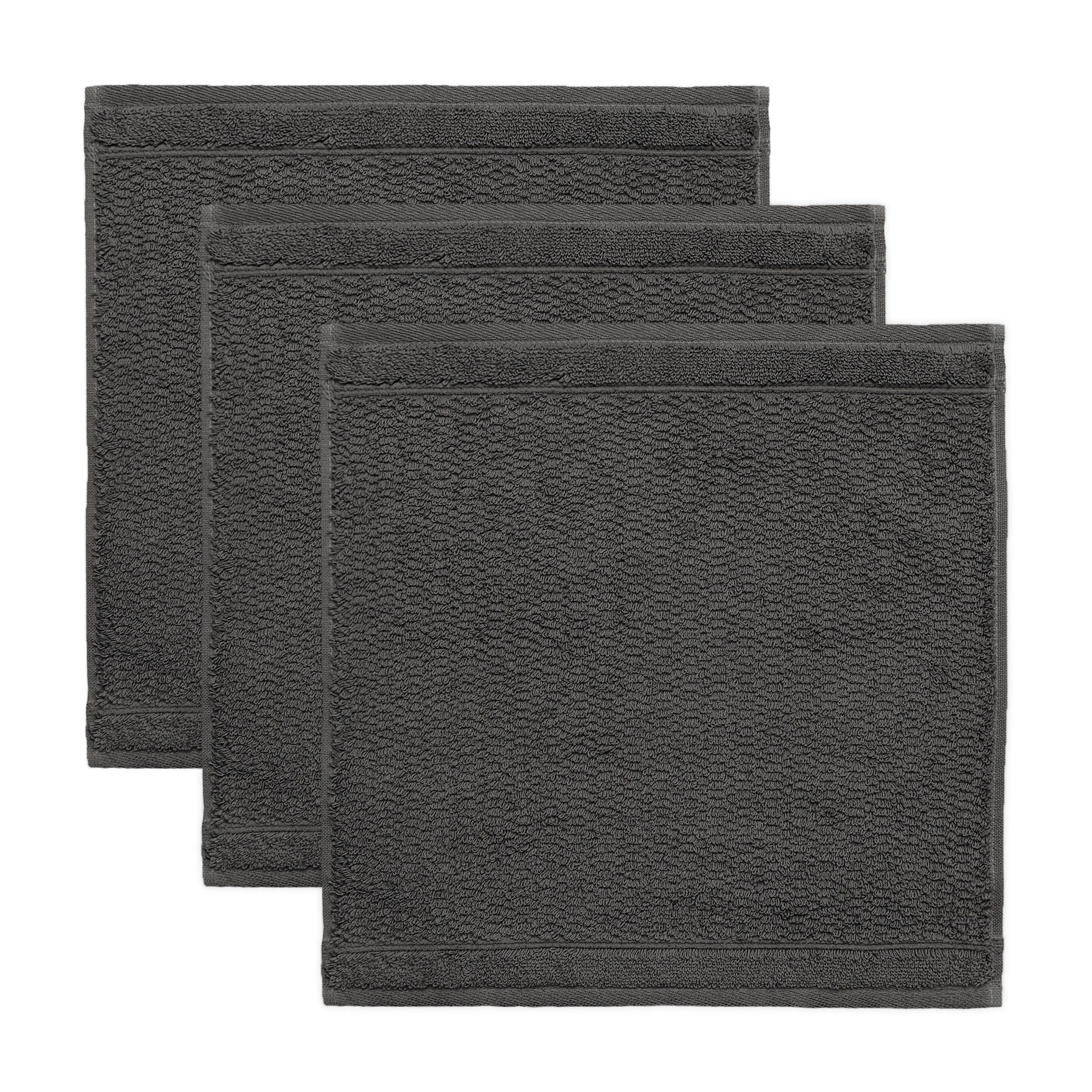 SEIFTUCH PEARL 3ER PACK - Graphitfarben, Textil (30/30cm) - Möve for Frottana