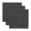 SEIFTUCH PEARL 3ER PACK - Graphitfarben, Textil (30/30cm) - Möve for Frottana