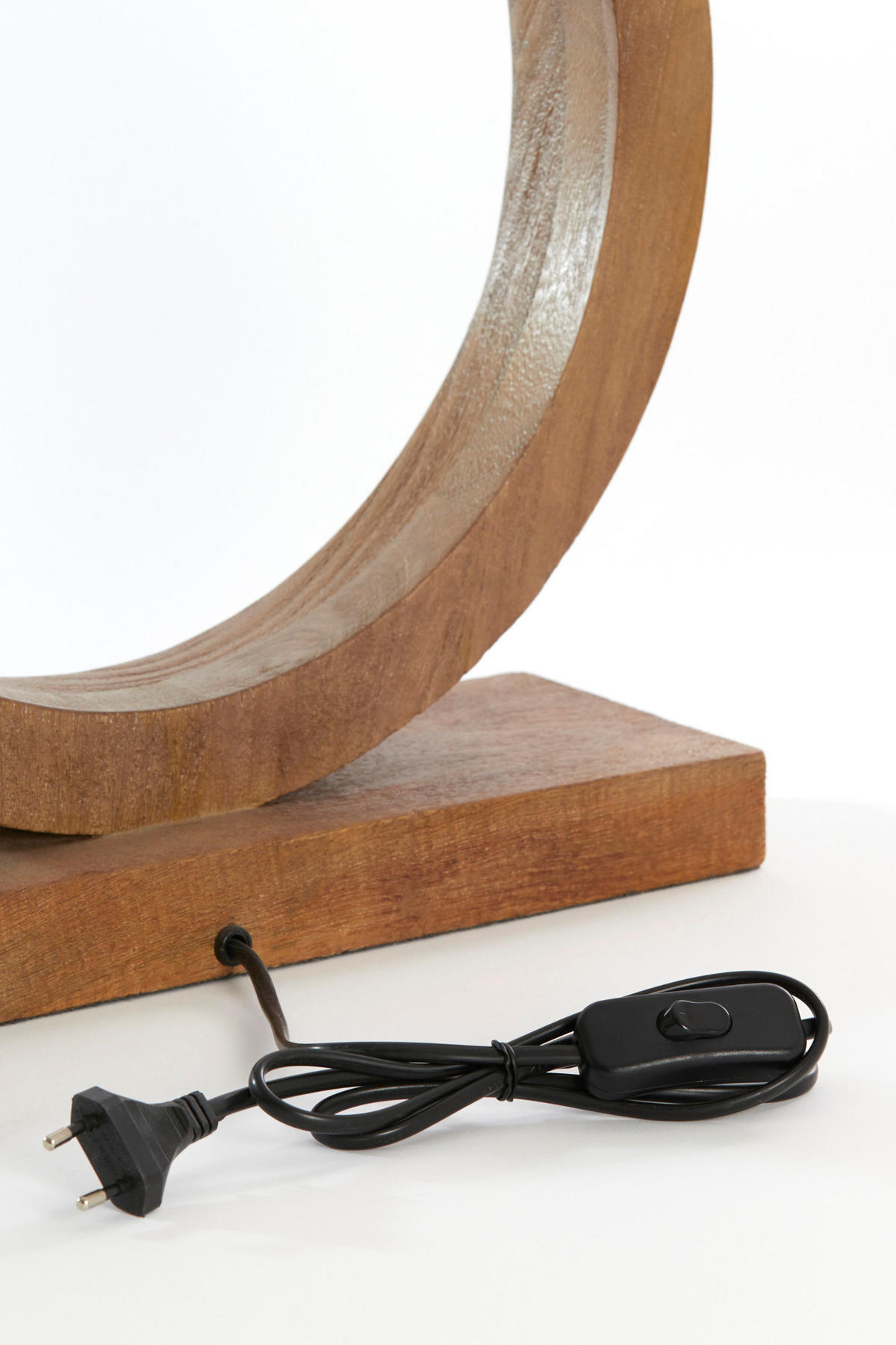 LAMPENFUSS Tinar Braun Ø41/55 cm - Braun, Holz (41/13/55cm) - Light & Living