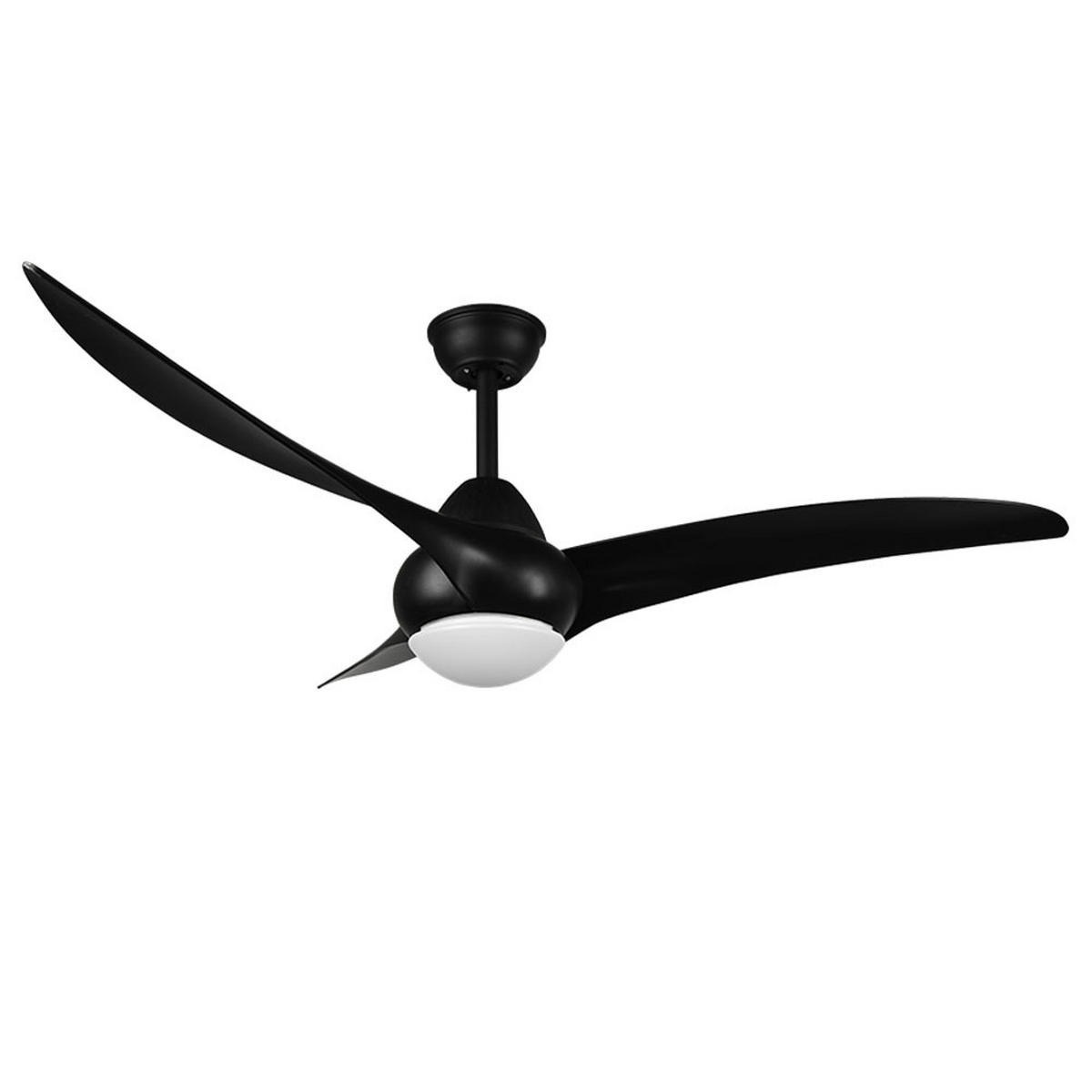 LED DECKENLEUCHTE ALESUND Kunststoff Schwarz - Schwarz, Kunststoff (115/115/47cm)