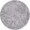 HOCHFLORTEPPICH 160/160 cm Silky 591 - Silberfarben, Textil (160/160cm) - Paco Home