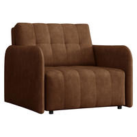 SCHLAFSOFA Viva Grand I - Schwarz/Braun, Holz/Kunststoff (98/85/95cm) - MIRJAN24