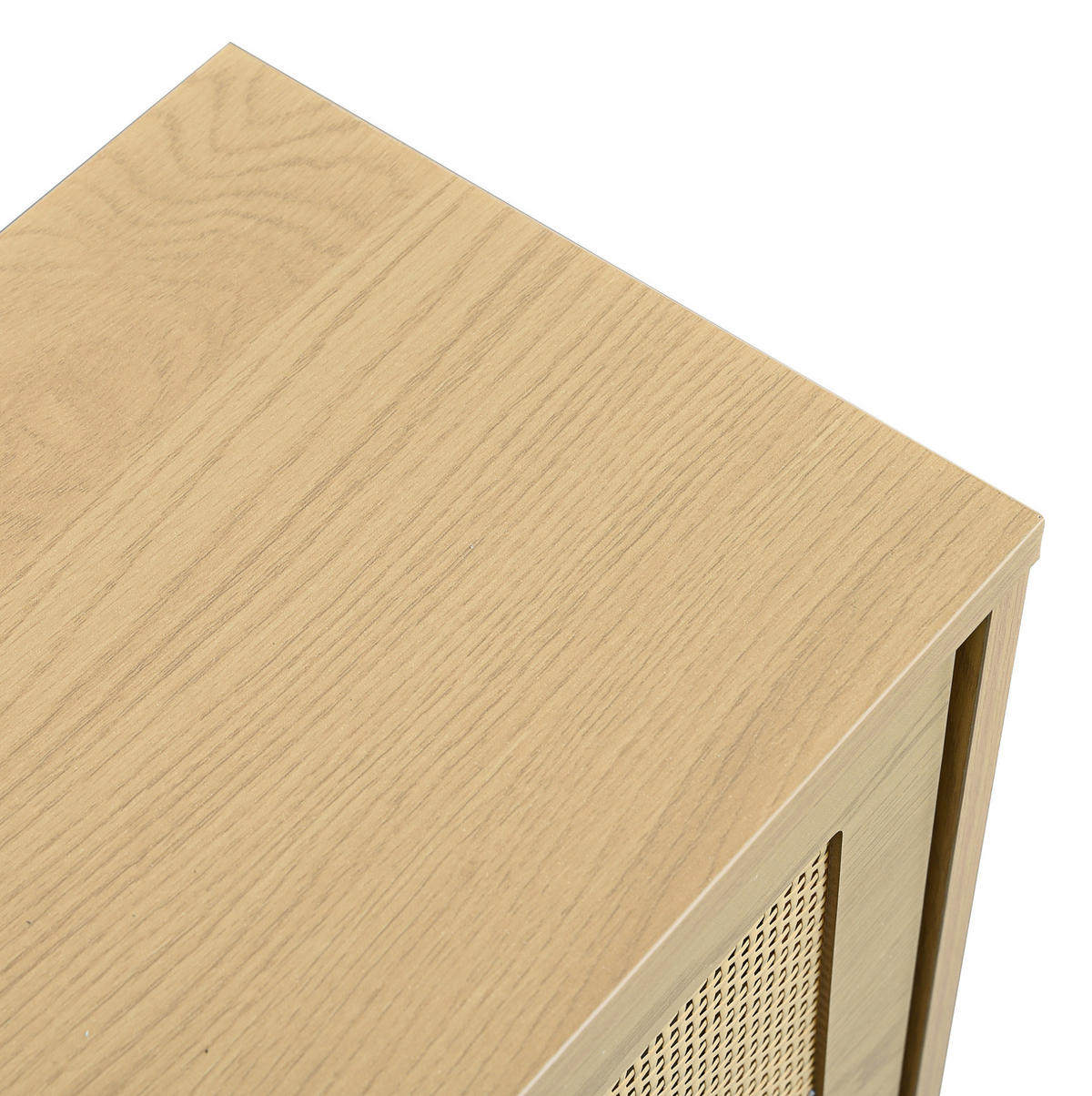SIDEBOARD 120/76,5/40 cm Walnuss aus Spanplatte und Massivholz mit 6 Schubladen - Eichefarben, Holzwerkstoff (40/76.5/120cm) - OKMYHOME