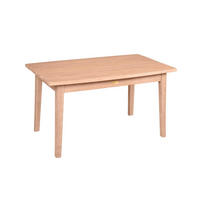 GARTENTISCH Athens Loungetisch - Braun, Holz (100/60/55cm) - DELUKE