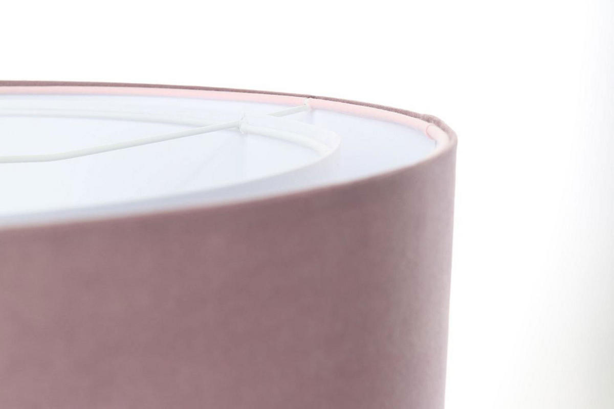 HÄNGELEUCHTE Rosa 60/20 cm - Pink/Weiß, Kunststoff (60/1/20cm) - ONZENO