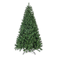 WEIHNACHTSBAUM Grün 135/135/240 cm - Grün, Kunststoff (240cm) - Mobili Rebecca
