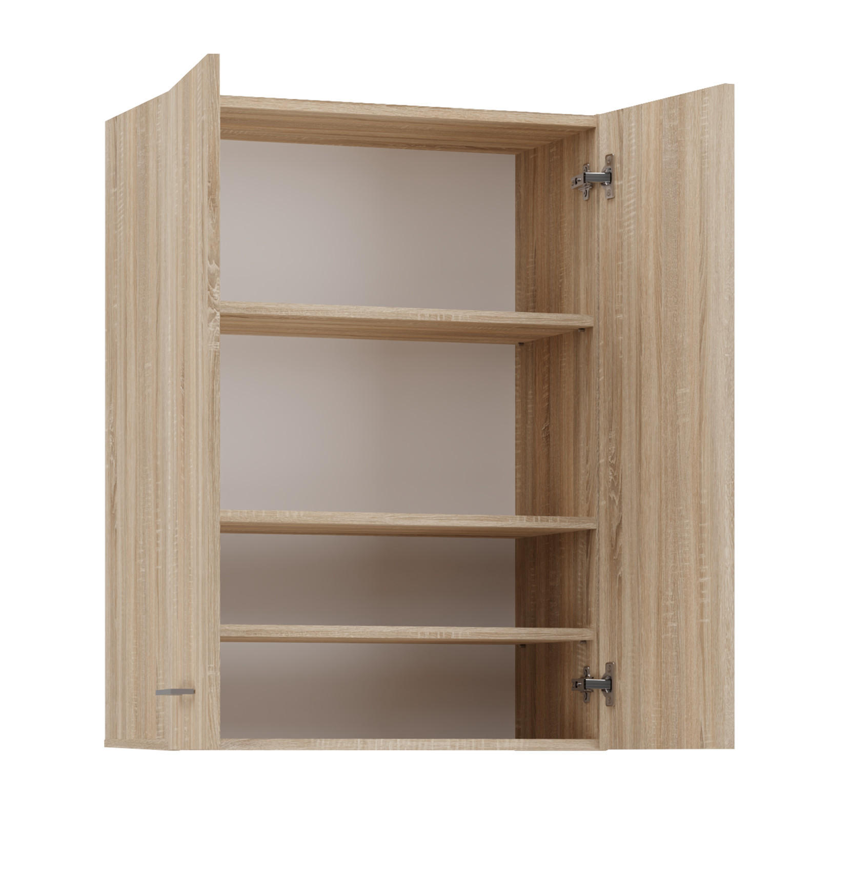 BADEZIMMERSCHRANK POLA MINI DD - EICHE SONOMA - Sonoma Eiche, Holzwerkstoff (64/90/30cm) - CDF
