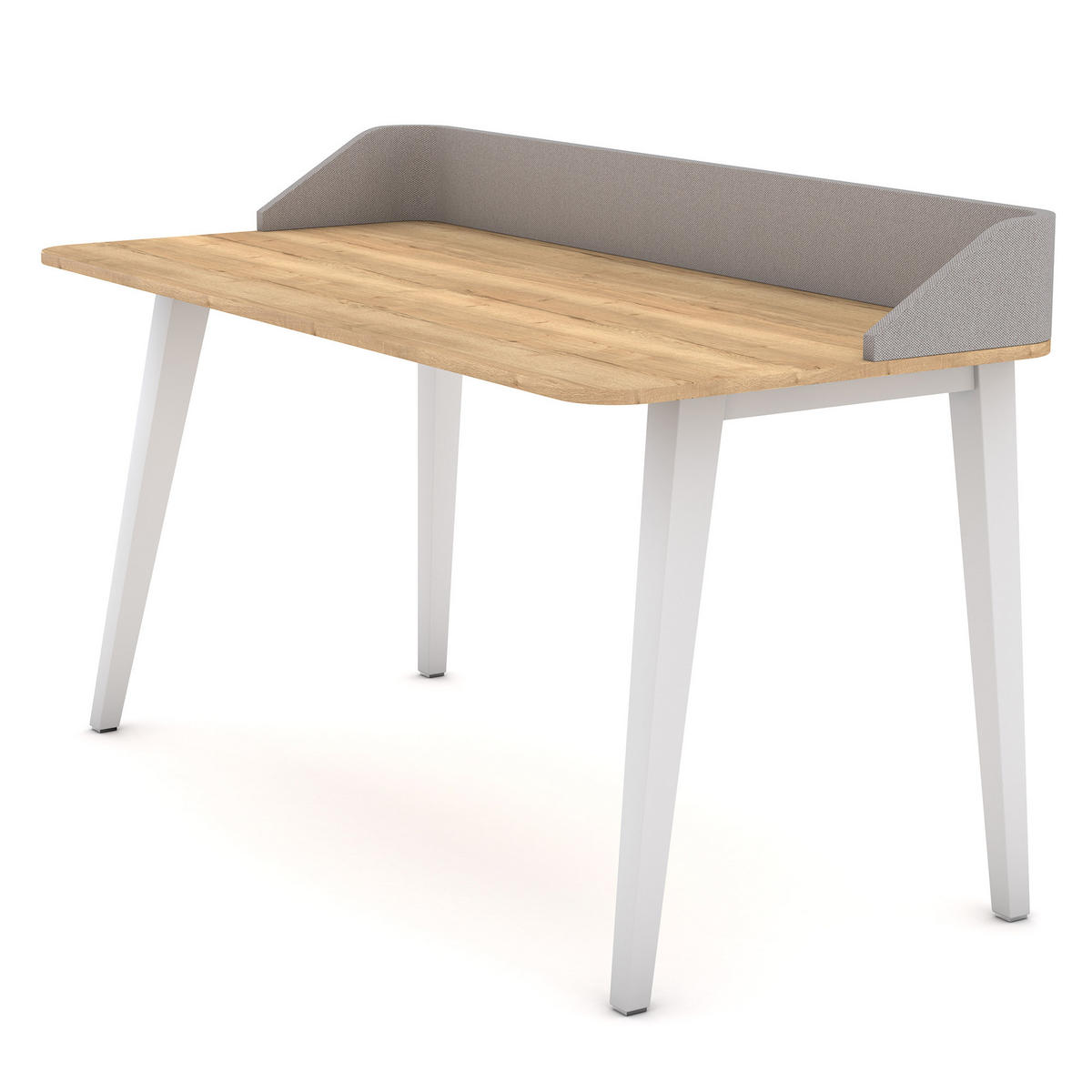 SEKRETÄR Retaro - Weiß, Holz/Metall (60/120/74cm) - ASSMANN