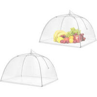 FLIEGENHAUBE 2-teiliges Set 30 cm - Transparent, Textil (30.5/19.1/30.5cm)