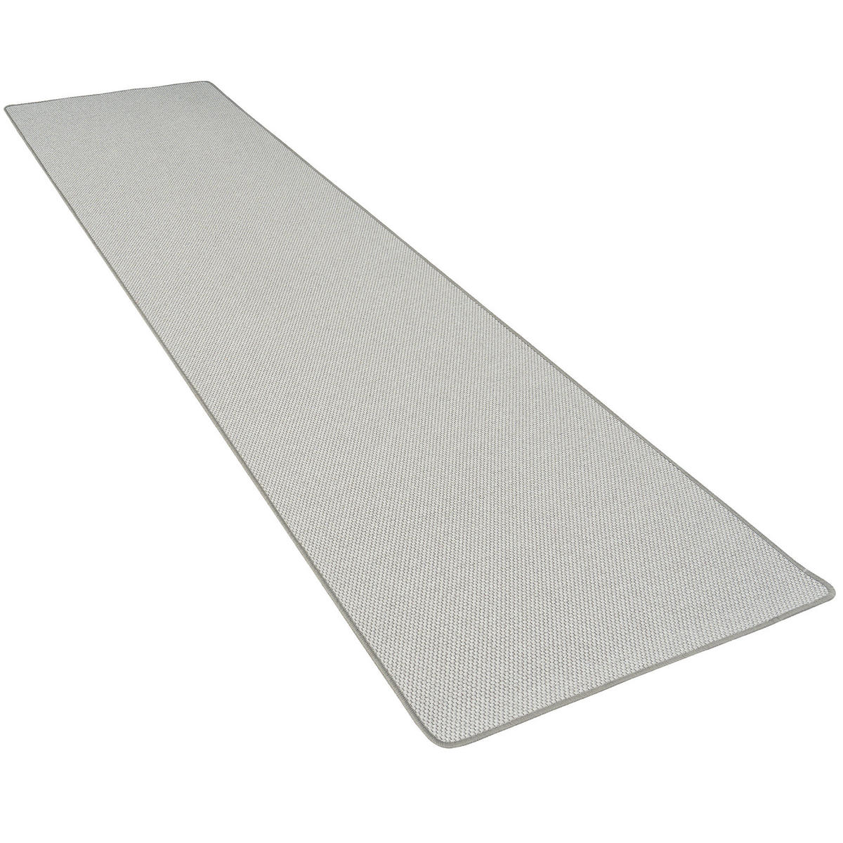 LÄUFER TEPPICH BENTZON FLACHGEWEBE - Silberfarben, Textil (80/320cm) - Snapstyle