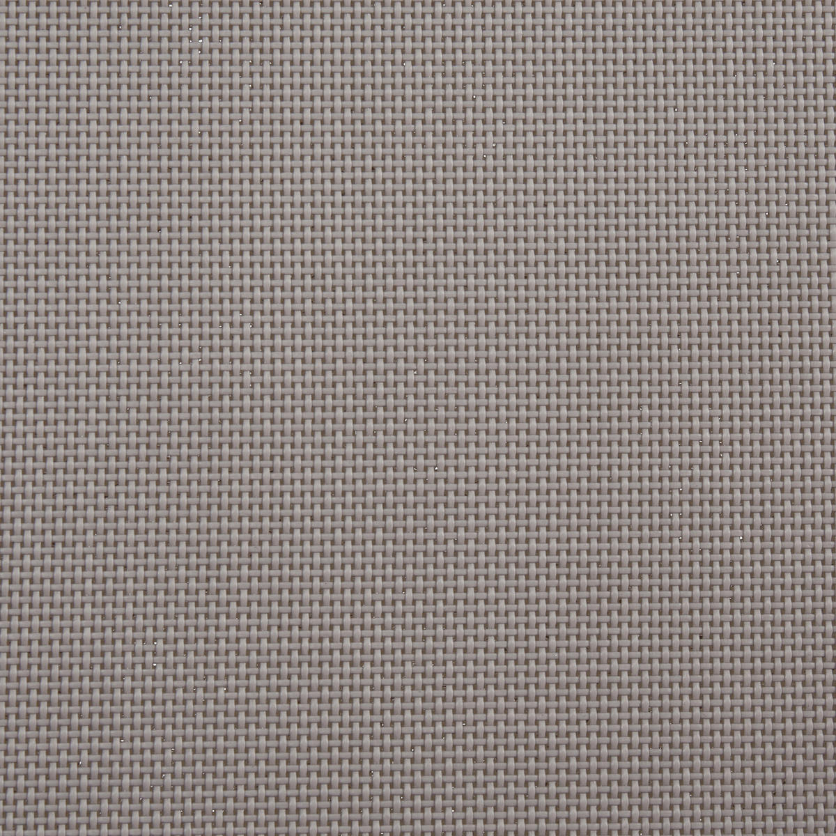 GARTENSTUHL 4er-Set Metall Grau Busseto - Hellbraun/Weiß, Metall (56/90/64cm) - Beliani