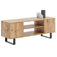 LOWBOARD Focus - Eichefarben, Holzwerkstoff (40/49/135cm) - RAUMHIRSCH FURNITURE