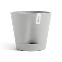 BLUMENTOPF Venice 20,1/17,7 cm Hellgrau - Hellgrau, Kunststoff (20.1/17.7cm) - Ecopots
