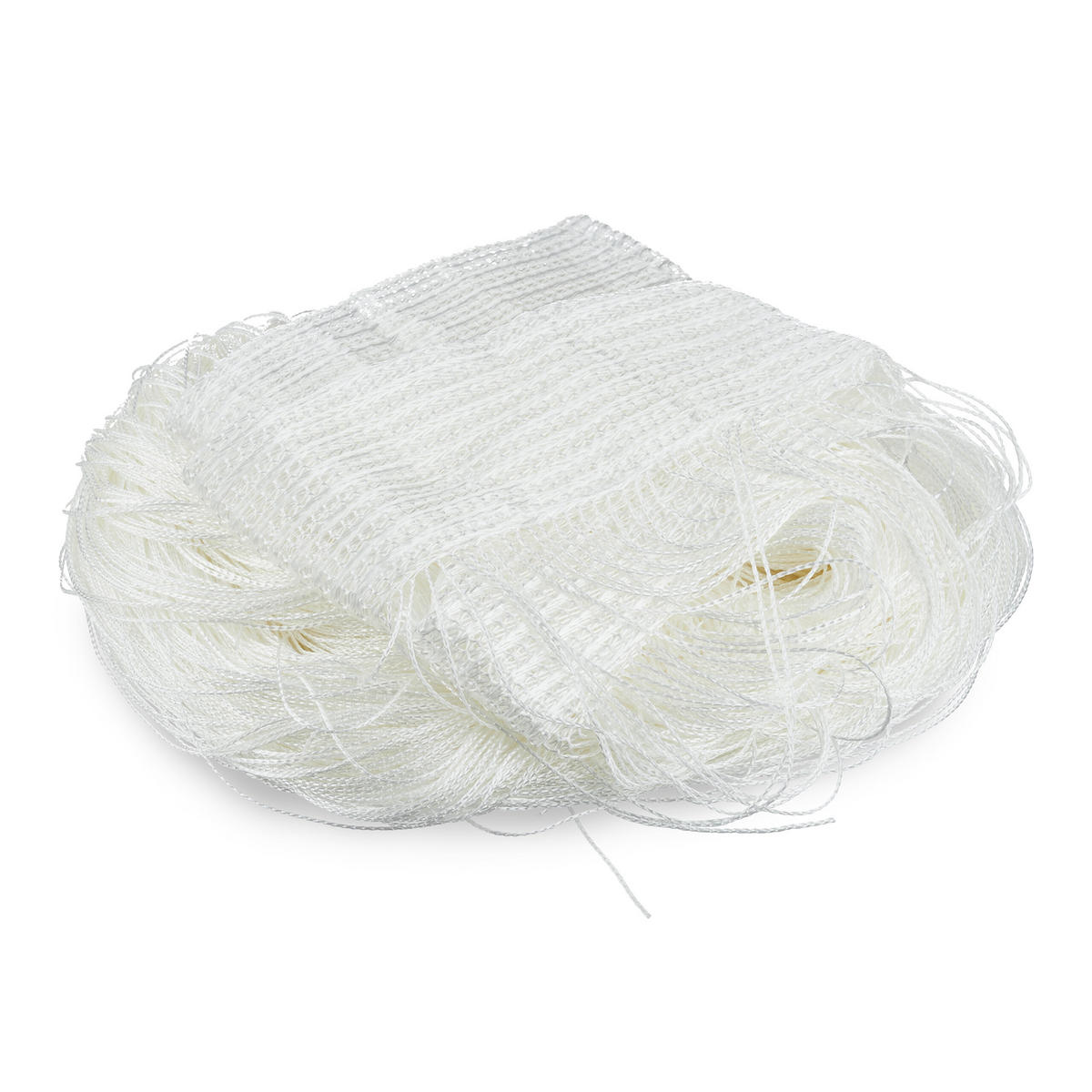 2XFADENVORHANG - Weiß, Textil (145/245/0.5cm) - Relaxdays