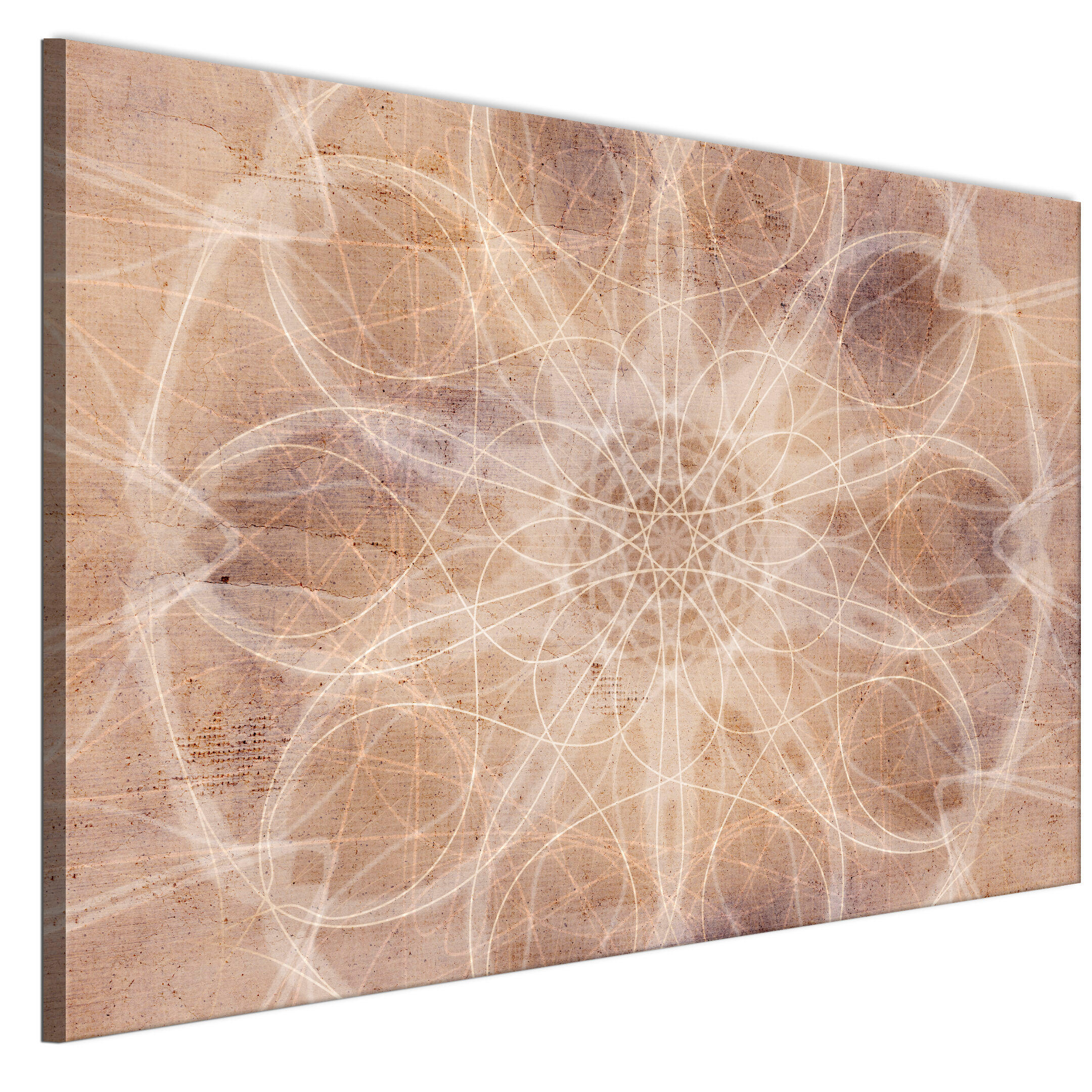 LEINWANDBILD Boho 90x60 cm - Multicolor, Holz (90/60cm) - LUMASOUL