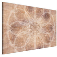 LEINWANDBILD Boho 90x60 cm - Multicolor, Holz (90/60cm) - LUMASOUL