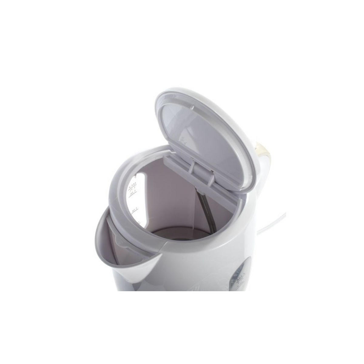 ELEKTRISCHER WASSERKOCHER Weiß 24/17/22 cm ZCK7616I - Weiß, Kunststoff (17/22/24cm) - ZELMER 