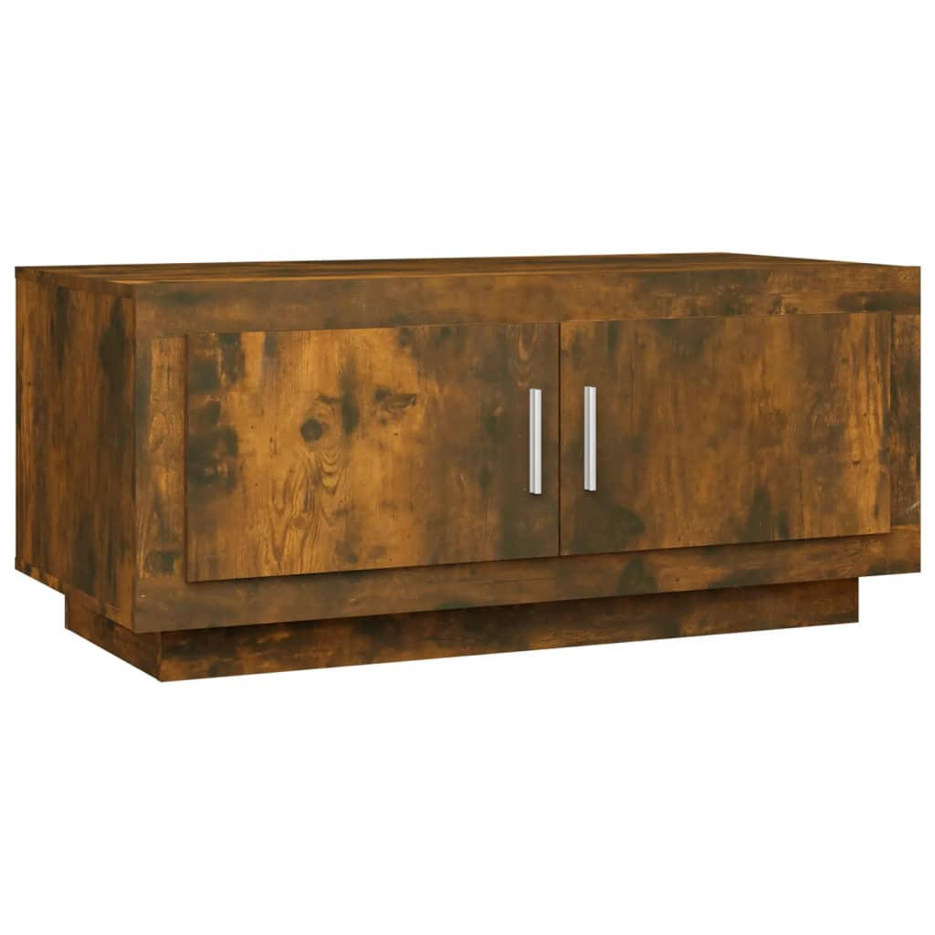 COUCHTISCH Räuchereiche 102x50x45 cm Holzwerkstoff - Braun, Holzwerkstoff (102/50/45cm) - furnicato