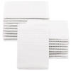 WASCHHANDSCHUH, 20er-Set, 16x22 cm, 80% Baumwolle, 20% Polyester, Weiß - Weiß, Naturmaterialien (16/22cm) - Zollner