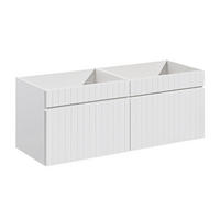 SKŘÍŇKA POD UMYVADLO 120cm Zelie Bílá - bílá, kompozitní dřevo (120/46/45cm) - Petits-meubles
