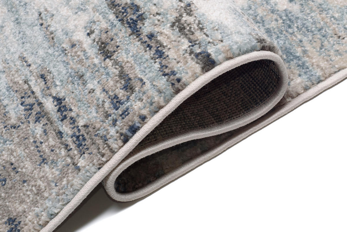 TEPPICH RIVIOLI Dunkelgrau 120/170 cm - Dunkelgrau, Textil (120/170cm) - Tapiso