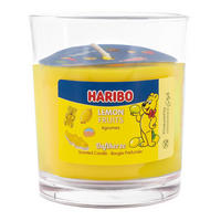 DUFTKERZE Haribo - Dunkelgelb, Glas/Naturmaterialen (8.5cm)