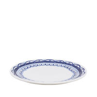 FRÜHSTÜCKSTELLER Rand Delfts Blond in Blau - 22cm - Multicolor, Keramik (21.8/21.8/2.5cm) - Blond Amsterdam