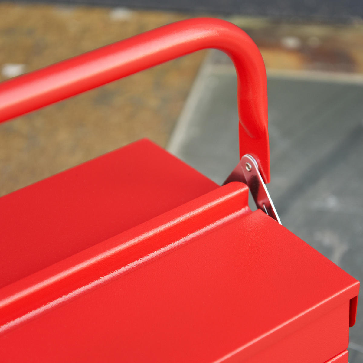 WERKZEUGKOFFER - Rot, Metall (20/41/56cm) - DURHAND
