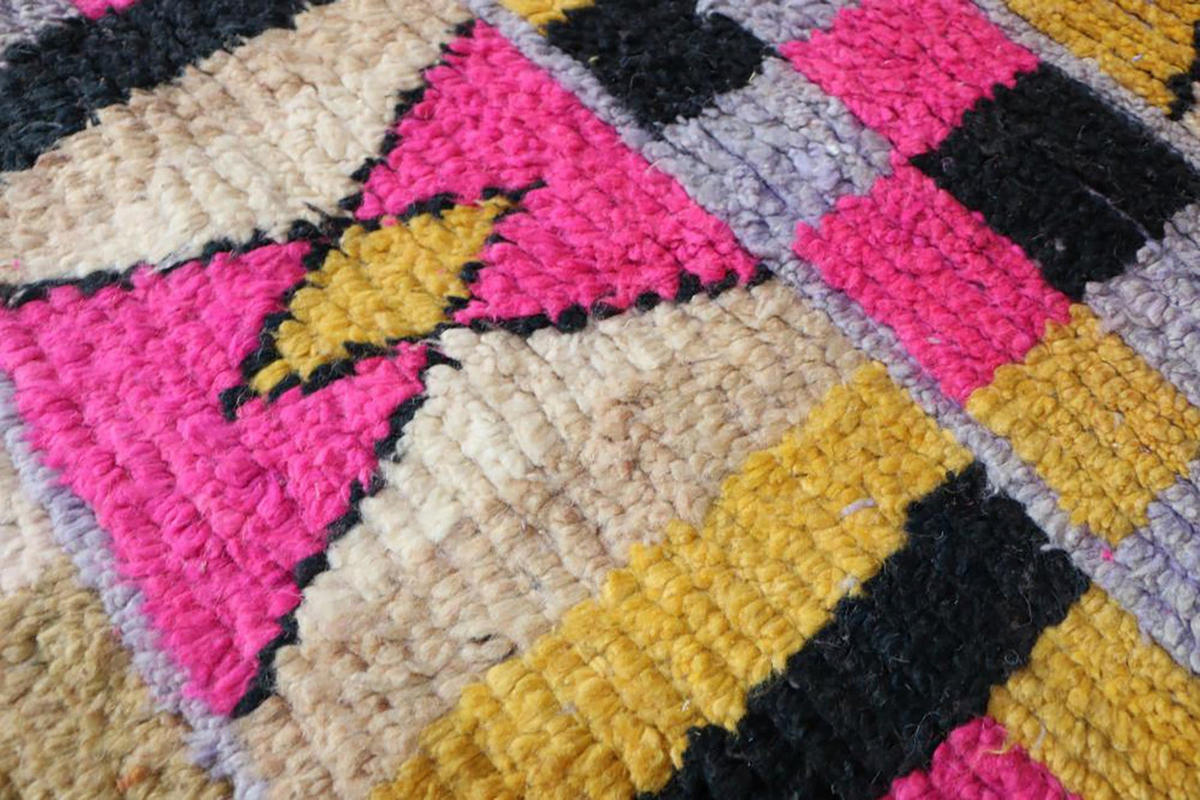 BERBERTEPPICH aus reiner Wolle 72x 401 cm - Multicolor, Naturmaterialien (72/401cm) - AFK Living