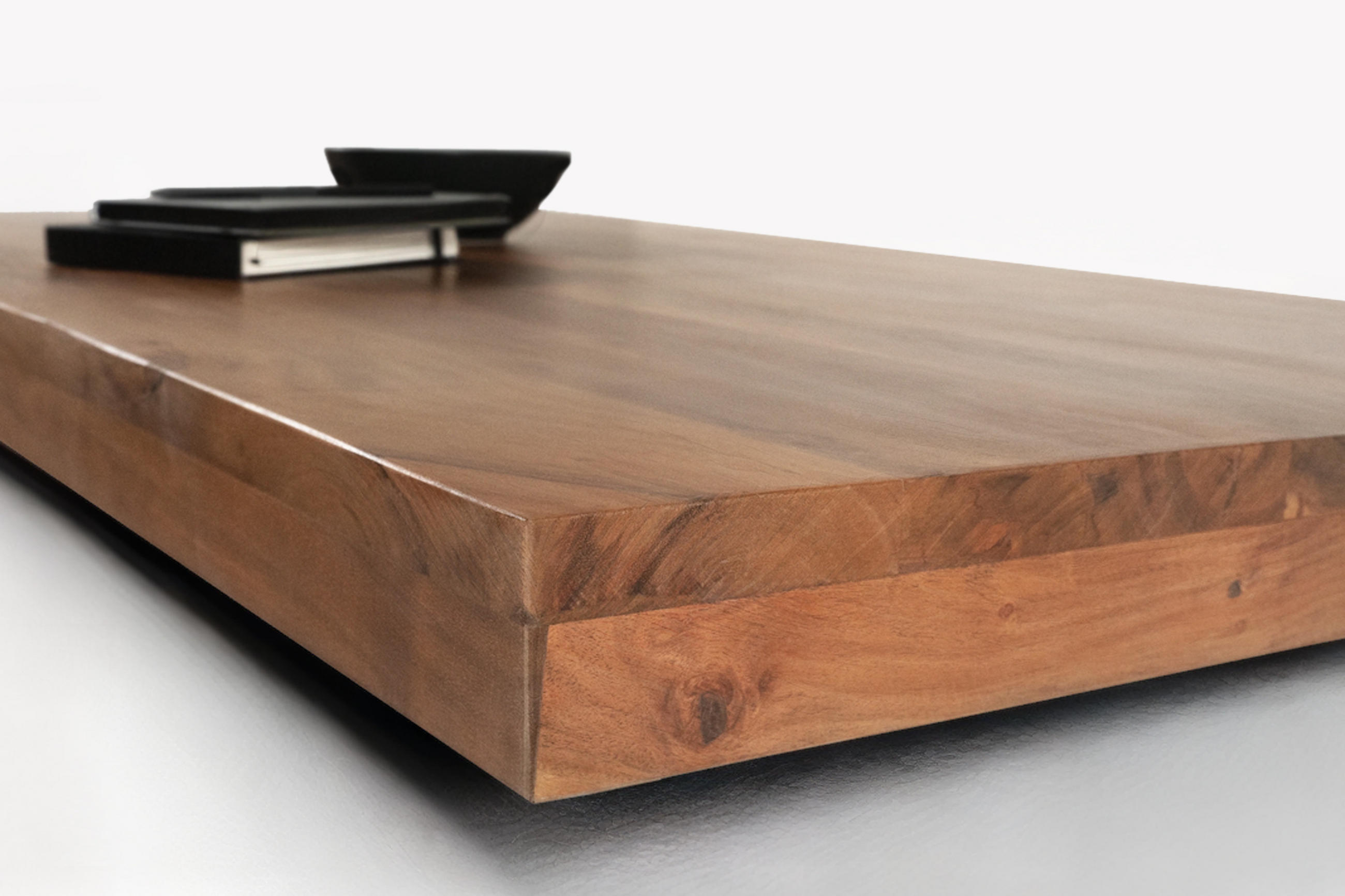 ESSTISCH RIO - Schwarz/Braun, Holz/Metall (80/120/77cm) - SAM