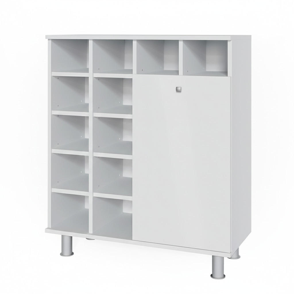BADRUMSSK&Aring;P Fynn Vit 78.4x91.6 cm 91.6/78.4/34 cm