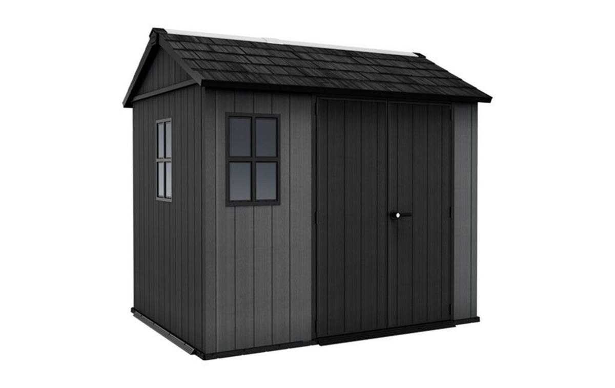 GARTENHAUS Newton - Grau, Kunststoff (230/246/287cm) - Keter