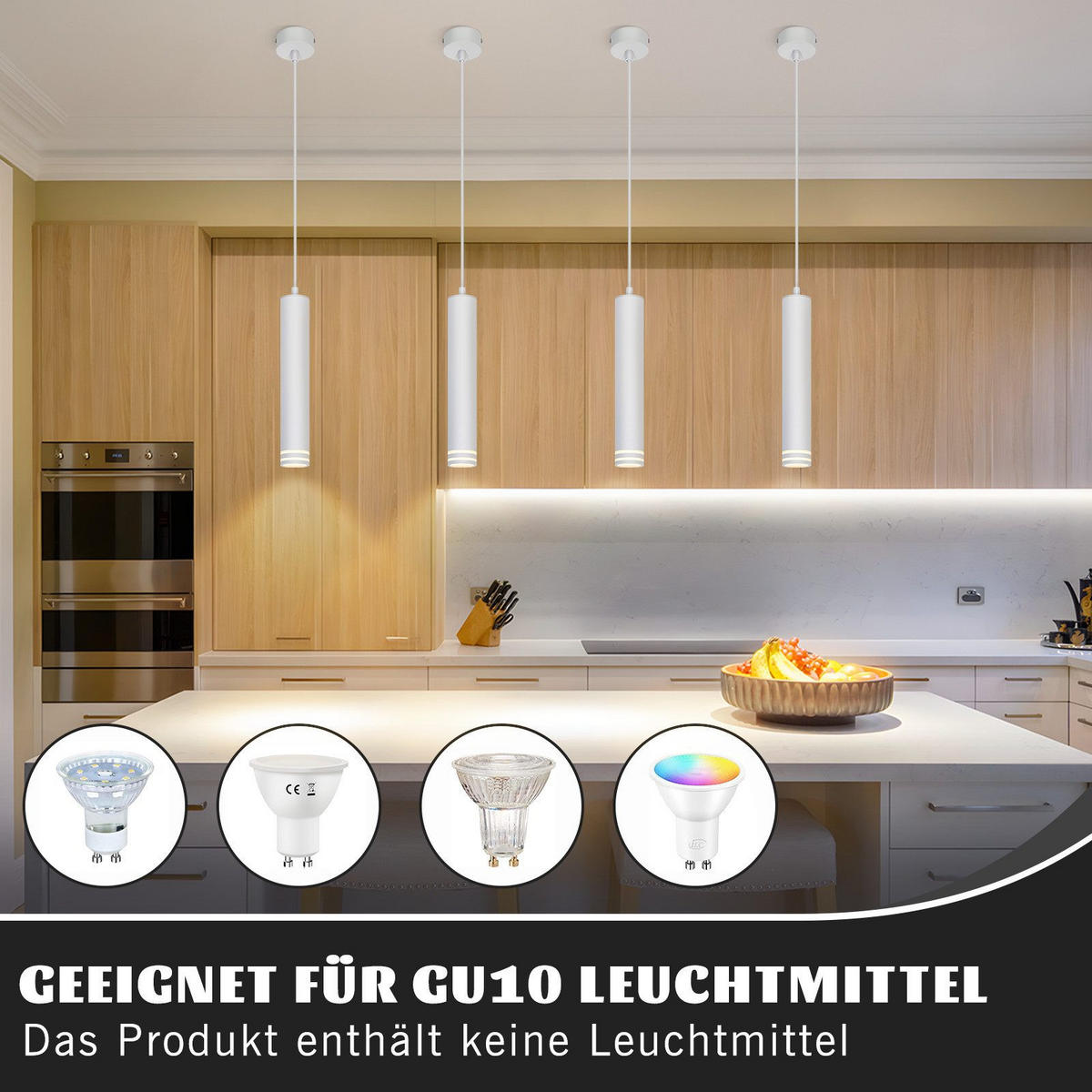 PENDELLEUCHTE BLACK Ⅲ 155/30/6 cm - Weiß, Metall (155/30/6cm) - Nettlife