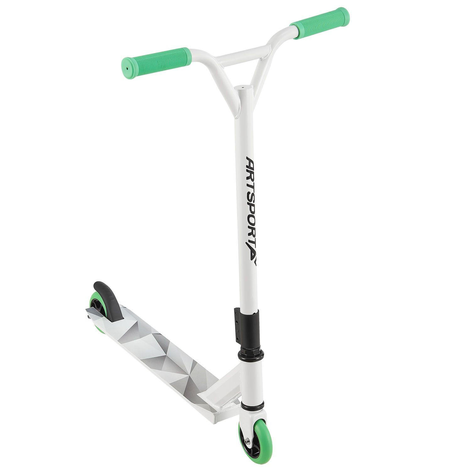 STUNTSCOOTER Futuristic - Weiß, Metall (66/47/84cm) - Artsport