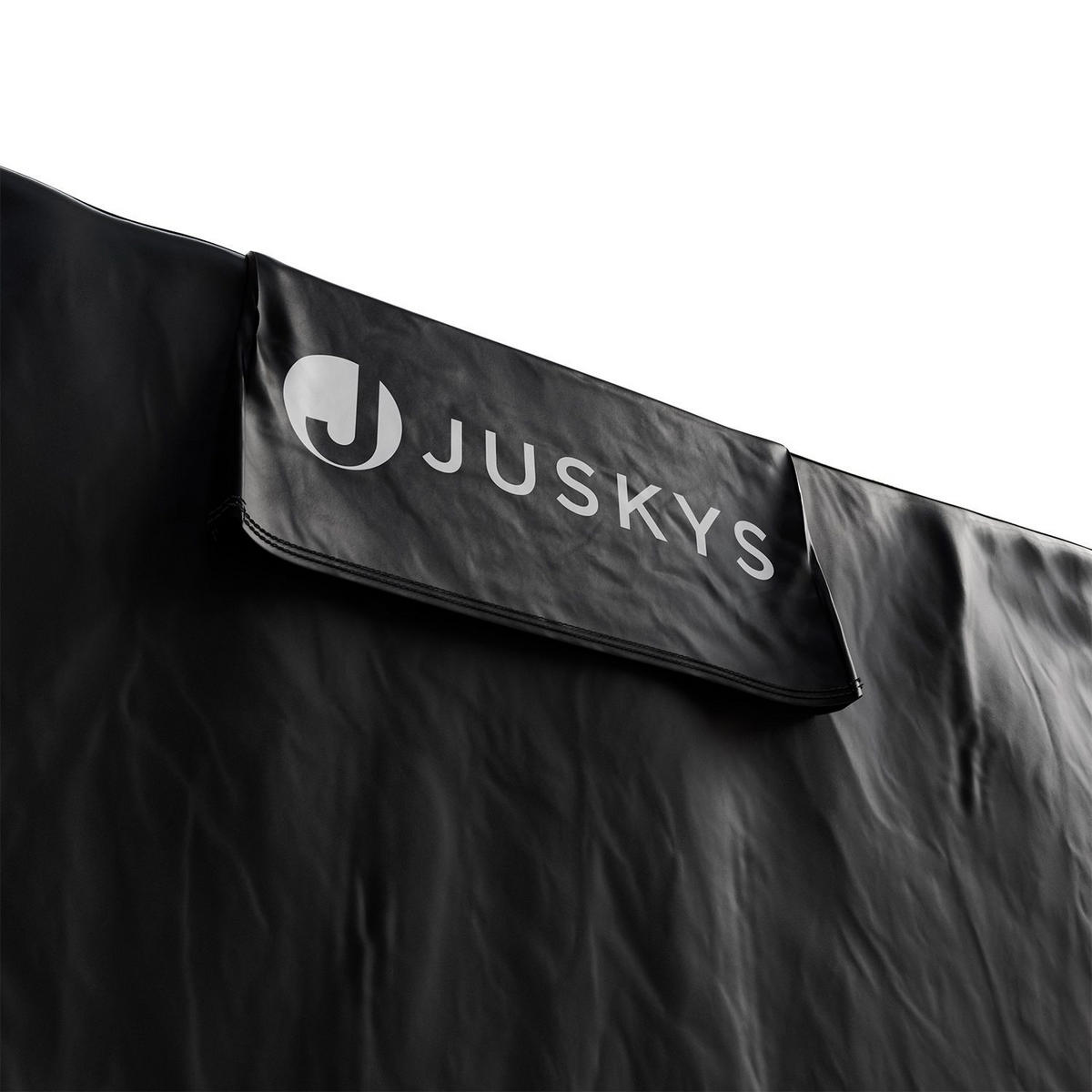 GARTENMÖBELABDECKUNG CoverSafe Pro schwarz - Schwarz, Kunststoff (160/75/200cm) - Juskys