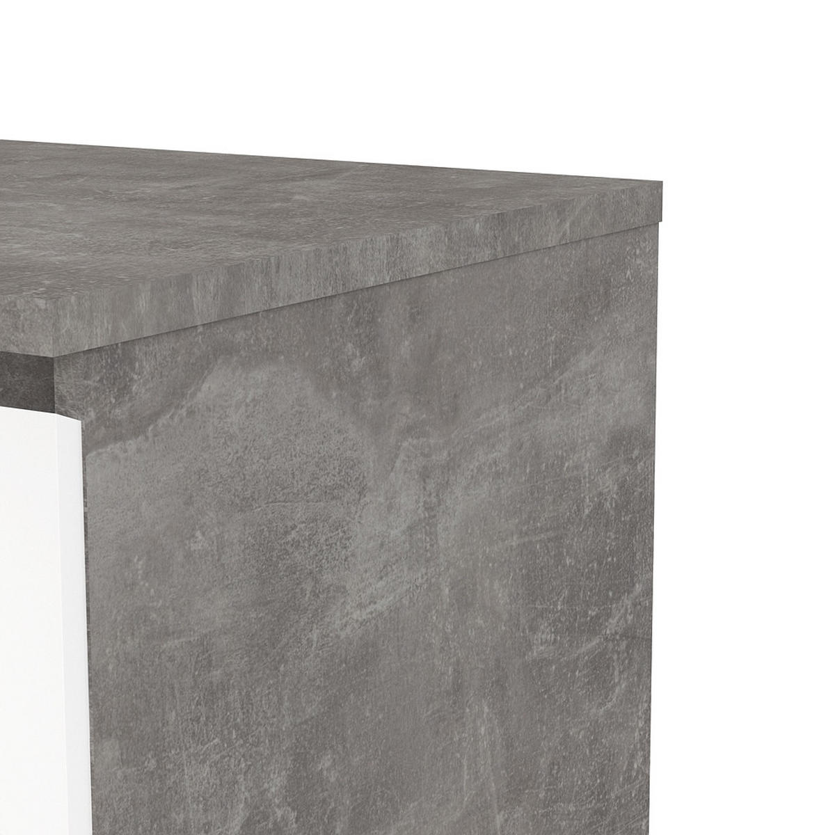KOMMODE Beton Dekor - Grau, Holzwerkstoff (77/70/50cm) - ebuy24