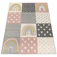 KINDERTEPPICH 240/340 cm Nino 890 - Pink, Textil (240/340cm) - Paco Home