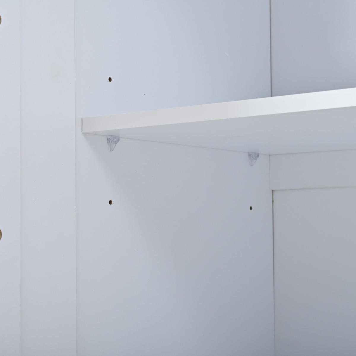 SIDEBOARD 150/40/70 cm Weiß aus Spanplatte mit LED-Beleuchtung - Weiß, Holzwerkstoff (40/70/150cm) - OKMYHOME