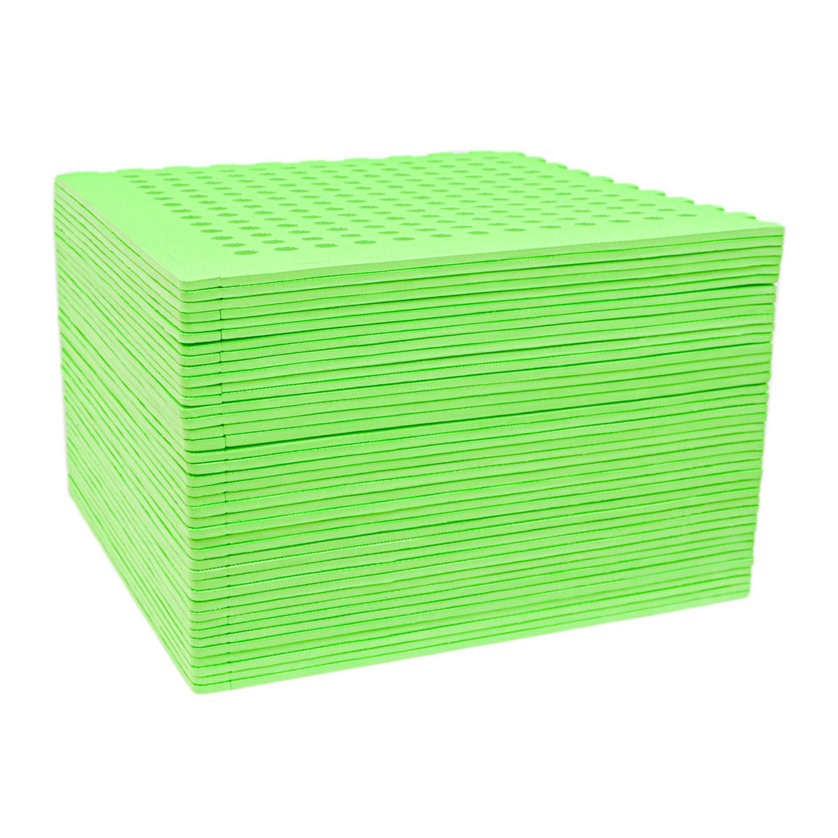 POOLMATTEN 13,9m² 40 EVA Matten 62 cm Grün - Grün, Kunststoff (62/62cm) - eyepower