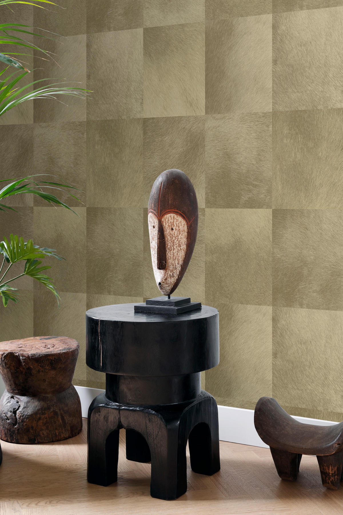 TAPETE Tierhautmuster 53 cm x 10.05 m - Gelb, Papier (53/1000cm) - Origin Wallcoverings