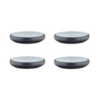SUPPENTELLER Gourmet Ø21,5cm - 4er-Set - Onyx - Schwarz, Keramik (21.5cm) - Björn